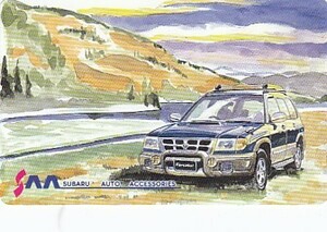 ●SUBARU Forester テレカ