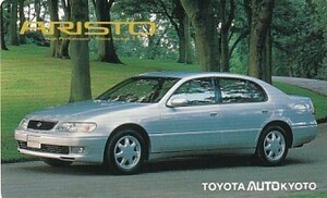 * Toyota auto Kyoto ARISTO telephone card 