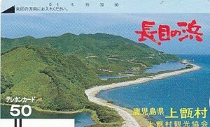 ●110-6289 長目の浜 鹿児島県テレカ