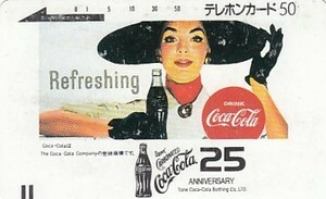 ●利根コカコーラボトリング　25周年テレカ2