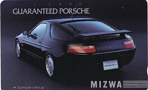 ●ポルシェ GUARANTEED PORSCHE MIZWAテレカ