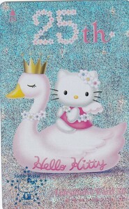 * Hello Kitty 25 anniversary telephone card 