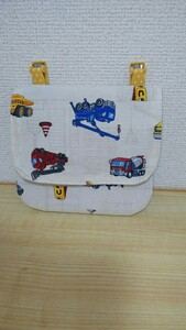 移動ポケット ※クリップ付き※ ハンドメイド ※働く車