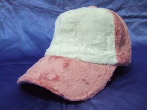  Yokohama новейший температура .mo Como ko колпак! очарование. двухцветный белый / розовый стоимость доставки 300 иен шляпа бейсболка 51a
