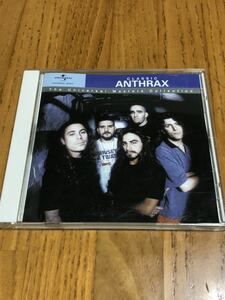 輸入盤CD アンスラックス ANTHRAX ベスト THE BEST 1000 送料185円