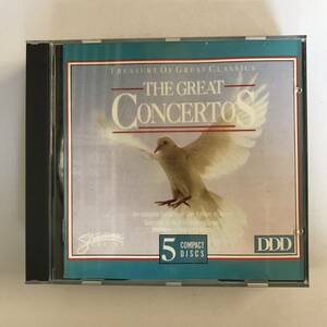 【CD】5枚組 / THE GREAT CONCERTOS / バッハ / ショパン / ベートーヴェン @MC-07