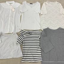 SH-12 40310 春 夏服 35枚セット レディース トップス ボトムス ワンピース 福袋 まとめ売り まとめて 大量洋服 業販 サイズ色々 ヤング_画像5