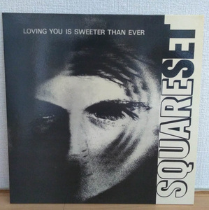 【THE SQUARE SET】Loving You Is Sweeter Than Ever Reissued LP スクエア・セット Mods R&B Beat モッズ 南アフリカ