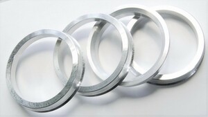 * Volvo for * aluminium forged hub ring 73=63.4 millimeter 4 sheets ( for 1 vehicle ) ③