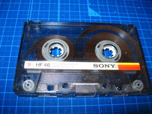 貴方今回は裸の私　 カセットテープSONY　HF46　　ノーマル 　Type1　　46分 1本 爪あり　No.6249