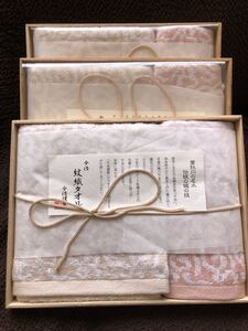 今治謹製 紋織タオルセット 3セット 6枚 フェイスタオル 3枚 ウォッシュタオル 3枚 今治謹製タオルセット