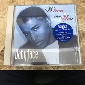 ● HIPHOP,R&B BABYFACE - WHEN CAN I SEE YOU シングル,名曲!!! CD 中古品