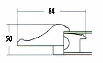 額縁　油彩 油絵用額縁　正方形の額縁　レア　サイズF10号　S8号_画像5