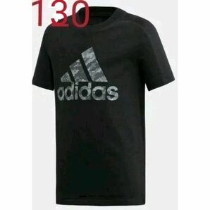 【新品】【サイズ：130】adidasキッズTシャツ