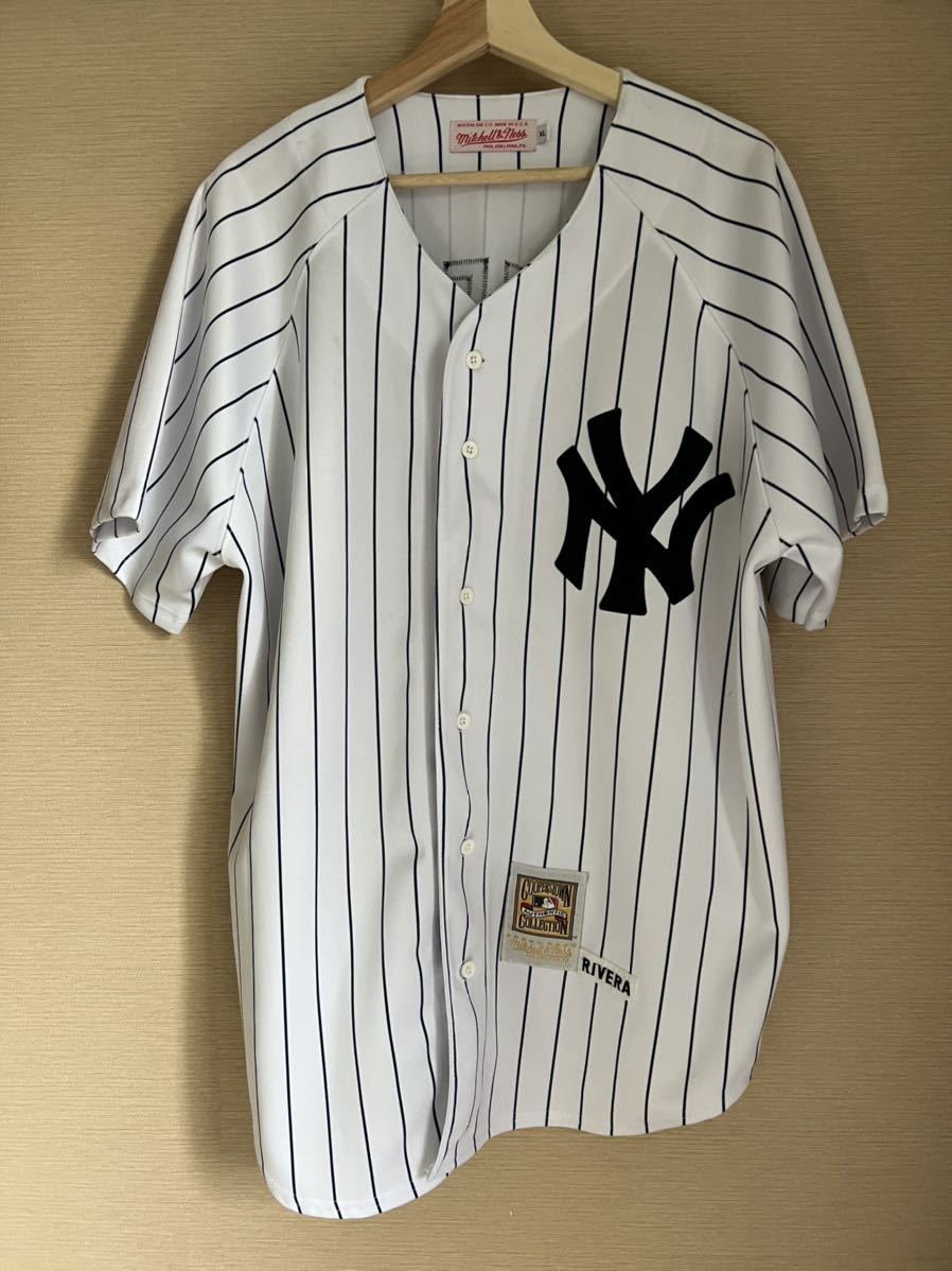 超レア 刺繍サイン入り MLB ヤンキース マリアーノリベラ ユニフォーム