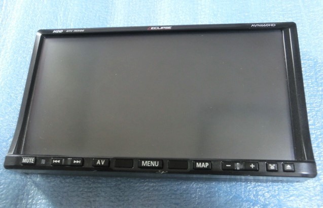 即決完動美品 イクリプス HDDナビ AVN660HDモニター/ディスプレーのみ モニター/ディスプレーが不調の方の交換用に最適です