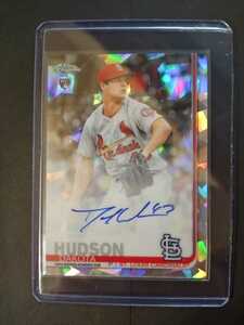 直筆サインカード トップス topps セントルイスカージナルス St. Louis Cardinals Dakota Hudson MLB ダゴタ・ハドソン auto