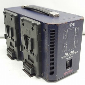 IDX VL-4S VマウントLi-ion バッテリーチャージャー 4台同時急速充電器 ジャンク *342006の画像1