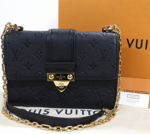 美品ルイヴィトン モノグラム アンプラント サンシュルピスBB M44242黒ショルダーバッグLOUIS VUITTON