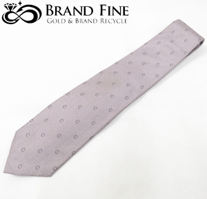  Celine CELINE silk 100% necktie gray juC Mark 