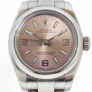  Rolex wristwatch ROLEX 176200 lady's oyster Perpetual Random Roo let pink 