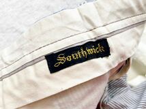 Southwick 春夏 シアサッカー ストライプ コットンスラックス パンツ USA製 made in USA サウスウィック ヴィンテージ ビンテージ アメトラ_画像7