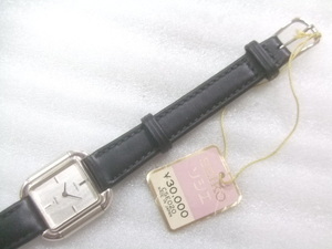 珍品モデル未使用新品レトロ高級セイコーソシエ竜頭レス手巻腕時計定価30000円動品　R437