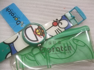  unused Doratch Doraemon Kids for quarts wristwatch moving goods P025