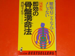 図解版 即効の骨盤湧命(ゆうめい)法★腰痛・肩こりなんてメじゃない★国際予防医学研究所・所長 西園寺 正幸★ワニの本★KKベストセラーズ