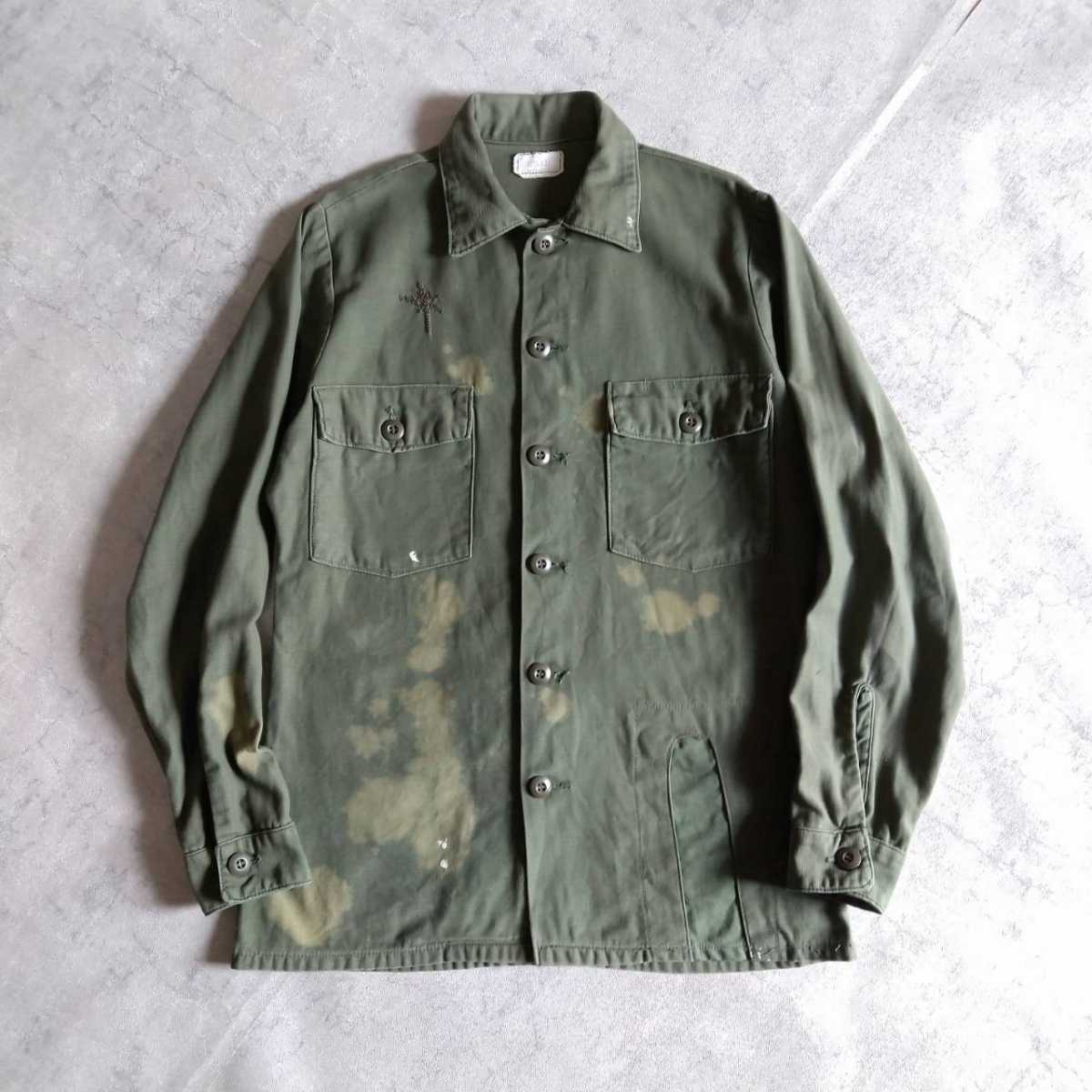 程度良好 M-R 1967年 3rd 実物 米軍 ファティーグ ジャケット financoop.cl