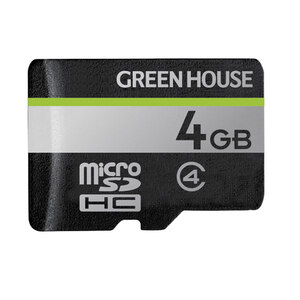  бесплатная доставка почтовая доставка микро SD карта microSDHC 4GB 4 Giga SD изменение адаптор есть . с футляром зеленый house GH-SDM-D4G/8042