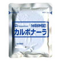 同梱可能 カルボナーラ 濃厚パスタソース レトルト食品 レストラン仕様 日本ハムｘ８食セット/卸_画像1