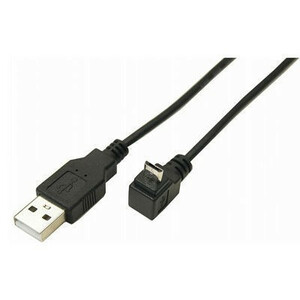 送料無料 ケーブルUSB A to micro上L型100cmケーブルUSBA-MCUL/CA100 4571284882263 変換名人