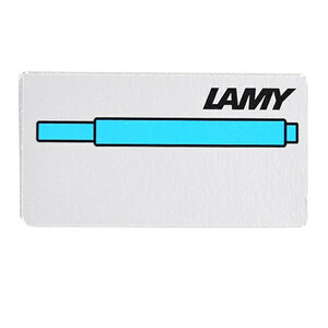 Бесплатная доставка почтовая служба Ramy Fountain Pen Ink Cartridge 5 Turquoise LT10TQX 3 наборы