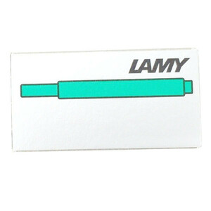  бесплатная доставка почтовая доставка Lamy авторучка чернильный картридж 5 шт. входит . зеленый LT10GRx6 шт. комплект /.