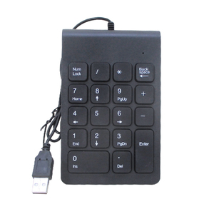  free shipping wire numeric keypad (18 key ) key pitch 19mm HIDISC HDK-1109K /0281x1 pcs 