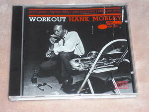 EU盤CD Hank Mobley ー Workout 　（Blue Note ー 0777 7 84080 2 4）　Grant Green　O Jazz