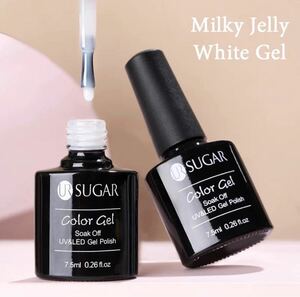 UR SUGAR Milky Jelly White Gel エクステンションジェル 全6色