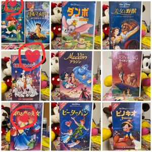 ディズニー　VHS セット