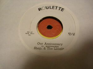 ●60'S R&B OLDIES 45●Shep And The LimelitesDaddy's Home / Our Anniversary