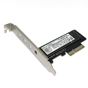 【C0110】PCI Express to M.2 カード　M.2 NVMe SSD PCI-E 接続　PCの高速化　