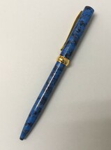 BORGHINI ボルギーニ ボールペン V35 トータスシリーズ ブルー_画像1