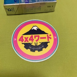 4x4ward　Mt. Fuji Round　ステッカー　フォーバイフォーウォード　USDM