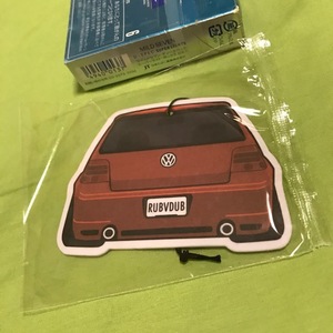 ゴルフ4　MK4　赤　エアフレッシュナー ★ラバダブ　R32 RUBADUB　USDM　VW　フォルクスワーゲン