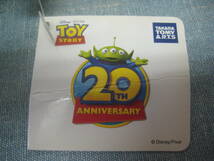 ☆希少 TOY STORY トイ・ストーリー 20th 20周年記念 リトルグリーンメン／エイリアン ぬいぐるみ タグ付き ☆_画像4