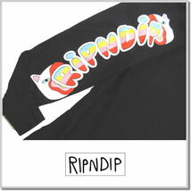 リップンディップ RIPNDIP In A Haze Long Sleeve RND8046 ロンT 長袖 ロードナーマル ネコ カットソー_画像4