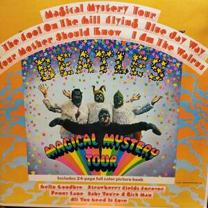 LP US REISSUE The Beatles Magical Mystery Tour マジカルミステリーツアー　輸出用ステッカー　