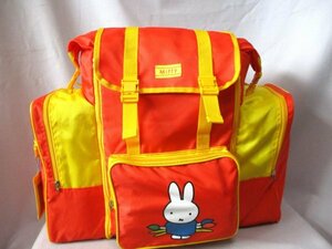 【O365】miffy/ミッフィー◇アコーディオン式リュックサック　OR　ネームタグ付き　W54-63cm