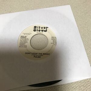 Pulse Don't Stop The Magic 45 promo