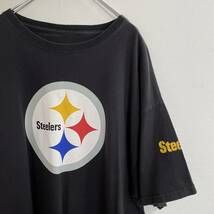 steeders　NFL プリント　Ｔシャツ　アメフト　スポーツ　ＸＸＬ　ビッグサイズ　220321_画像2